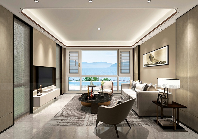 炎炎夏日，伊盾系統門窗陪您在舒適節能的家自在棲居！柏林春天平開窗-ZJ 110mm 灰色