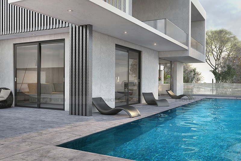 新歐盾系列歐式風格的仿重型推拉門，讓人過目不忘的感官享受！