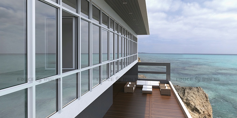 伊盾高效隔音門窗，讓你實(shí)現(xiàn)每天過上靜謐生活的居家夢(mèng)想！柏林時(shí)光平開窗-110mm 效果圖